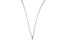 LOVEyourself Round Rose Gold Diamond Necklace