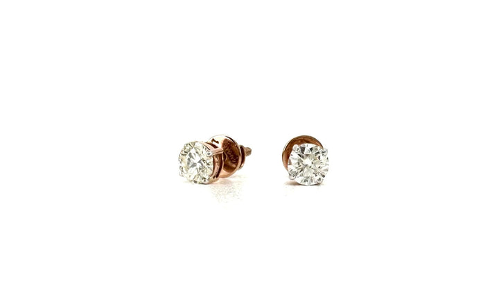 LOVEyourself Rose Gold Diamond Earrings