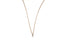 LOVEyourself Round Rose Gold Diamond Necklace