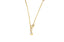 Mini Diamond Yellow Gold Dainty Chain Necklace