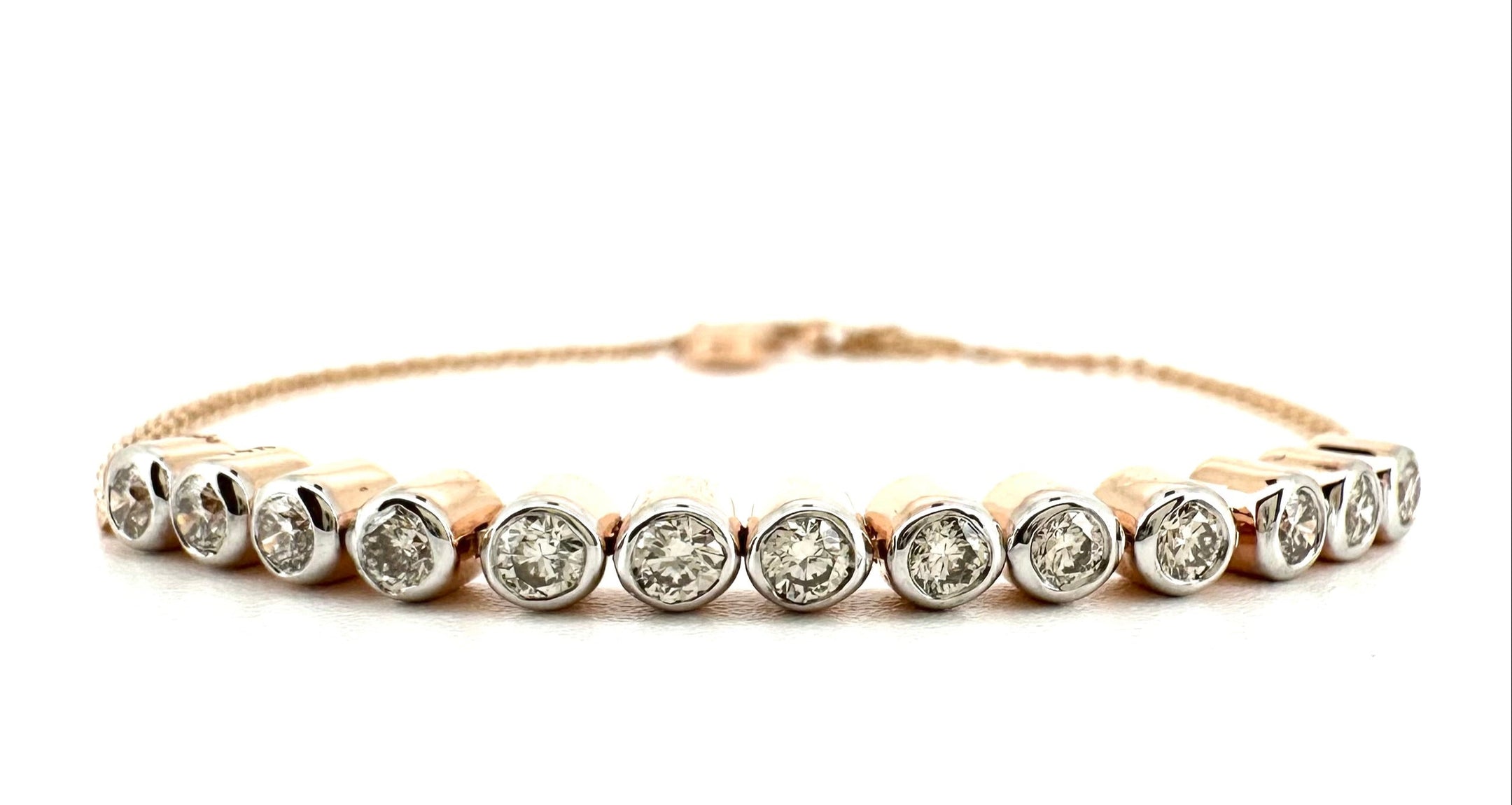 Rose Gold Diamond Bracelet
