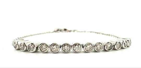 White Gold Diamond Bracelet