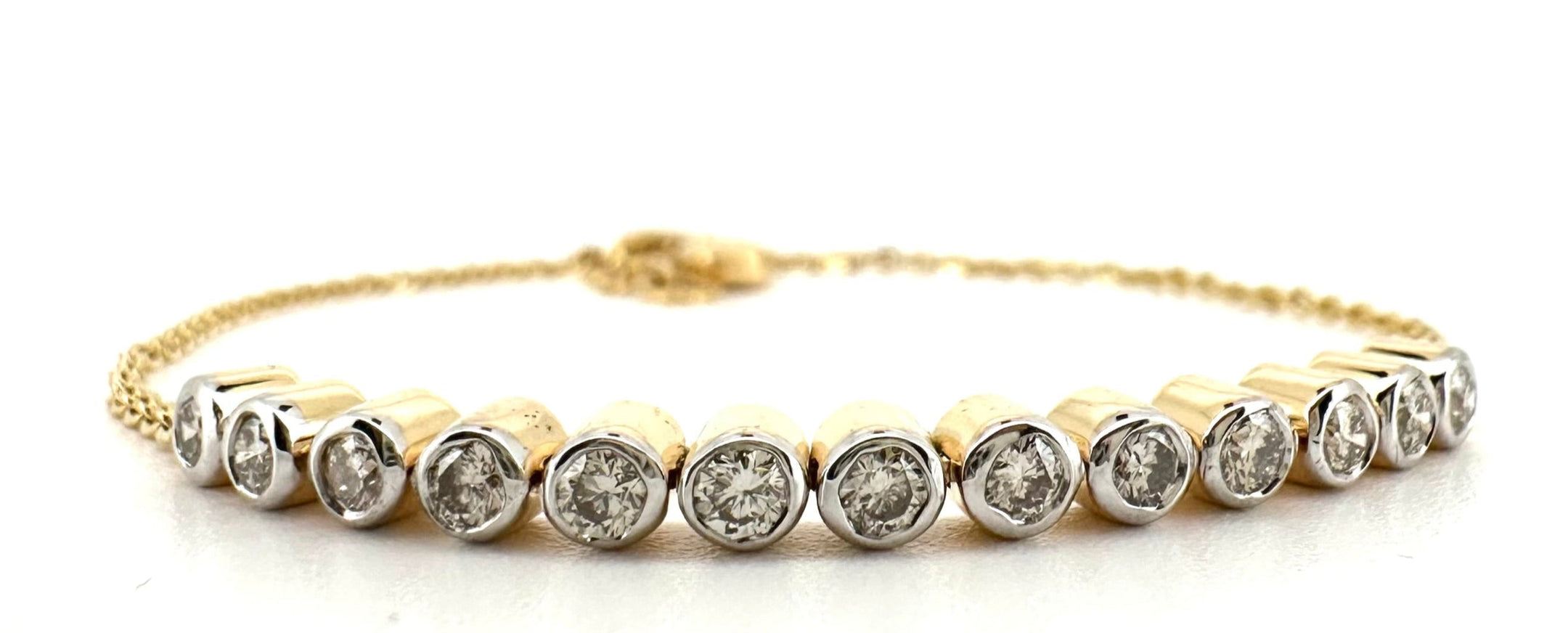 Yellow Gold Diamond Bracelet