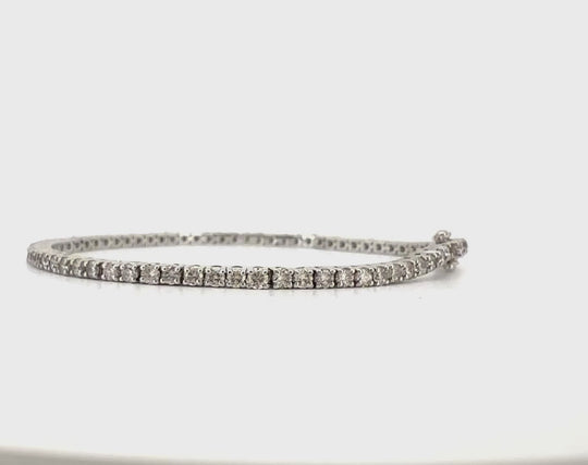 LOVEyourself Tennis White gold Diamond Bracelet