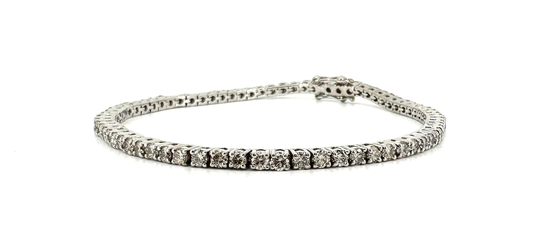 LOVEyourself Tennis White gold Diamond Bracelet